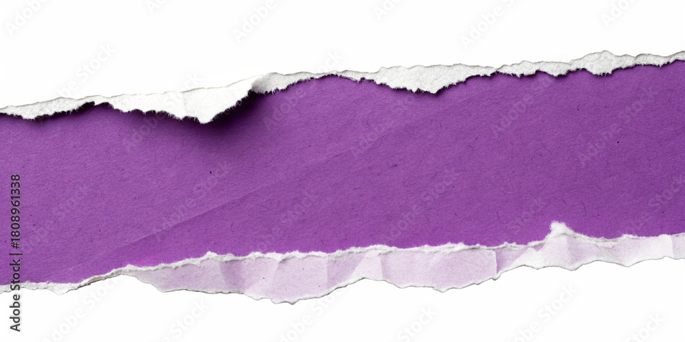 Fototapeta premium purple torn paper background