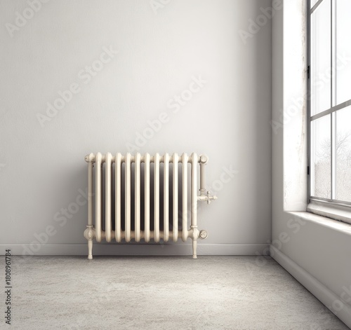 Wallpaper Mural radiator on the wall Torontodigital.ca