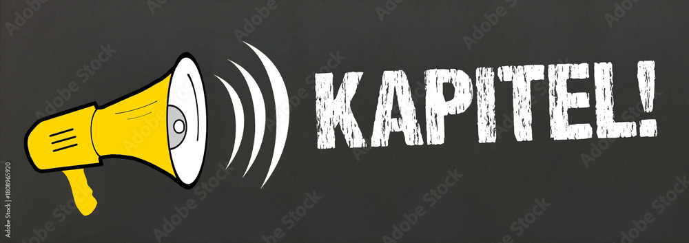 Fototapeta premium Kapitel!