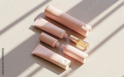 Skincare Soft Pastel Mockup
