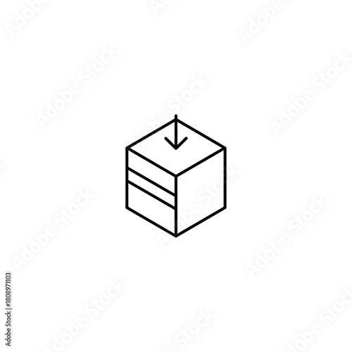 Holy Kaaba Cube Icon