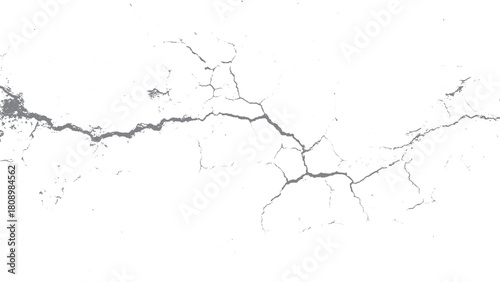 Weathered stucco and cement texture with broken surface patterns for abstract background use. Distressed cracked concrete and earth texture background for grunge style design elements. 