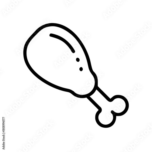 Japan Day festival drumstick icon