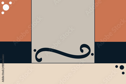 Elegant Minimal Bento Grid Style Ornamental Layout for Branding and Web Use