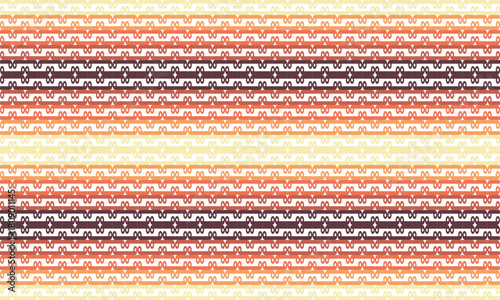 Vintage strip, beige, brown, yellow dot and strips with repeat seamless style, replete image design for fabric printing or wallpaper, shirt print patter, horizontal dot strip