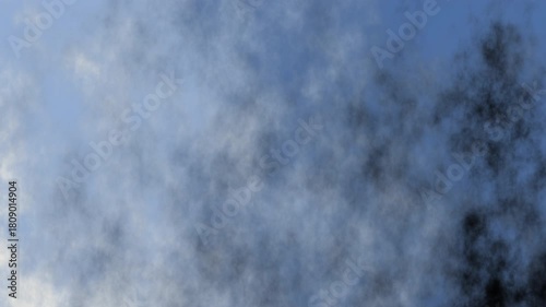 pale cream, pastel light blue, medium blue, black gradient background