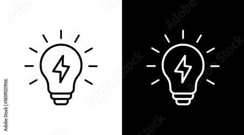 Eco Friendly Transport White Icon Set Design