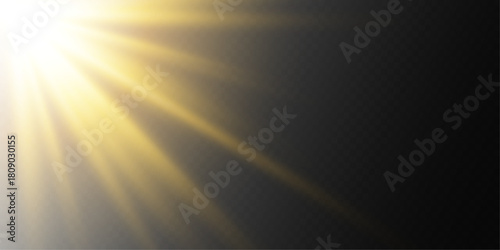 Bright Solar Flash and Radiance Glow Overlay.