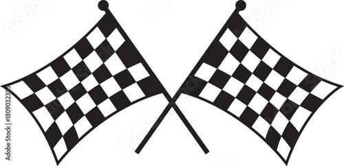 checkered racing flag
