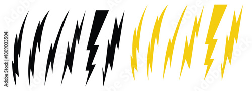 Lightning bolt thunderstorm icon Abstract vector background illustration of golden wheat field pattern for summer design growth