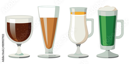 Coffee latte drinks beverage cafe restaurant menu glass cup refreshment cappuccino mocha