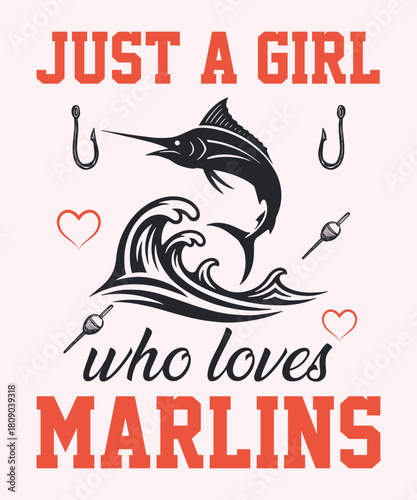 JUST A GIRL WHO LOVES marlins