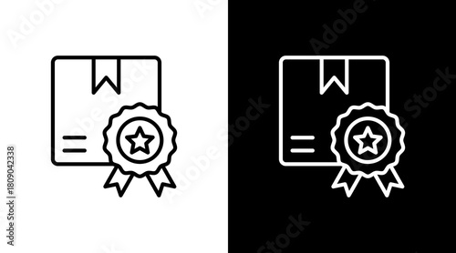 Quality White Icon Set Design