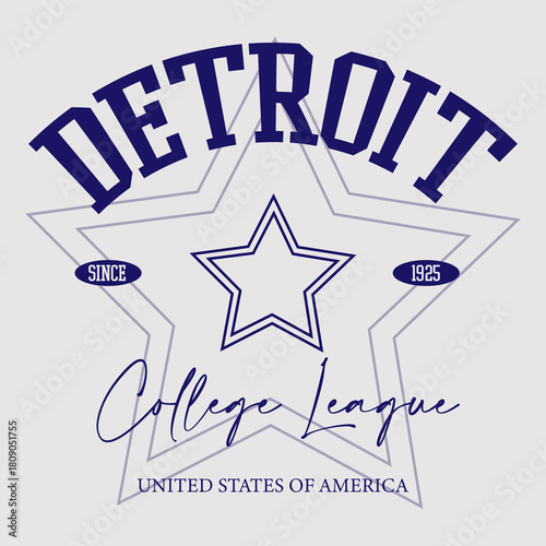 Retro typography university united states state vintage slogan print, 
highlighted grunge texture for graphic t-shirt or sweatshirt hoodie - Vector