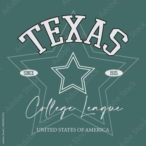 Retro typography university united states state vintage slogan print, 
highlighted grunge texture for graphic t-shirt or sweatshirt hoodie - Vector