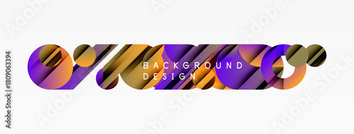 Abstract colorful waves form dynamic background. Gradient shades blend, creating modern visual effect. Design features text overlay.