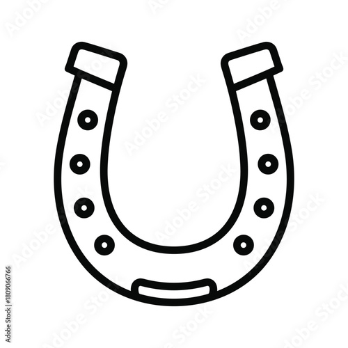 Simple black line icon of a face mask