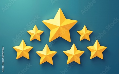 The best excellent business services rating customer experience concept. High quality