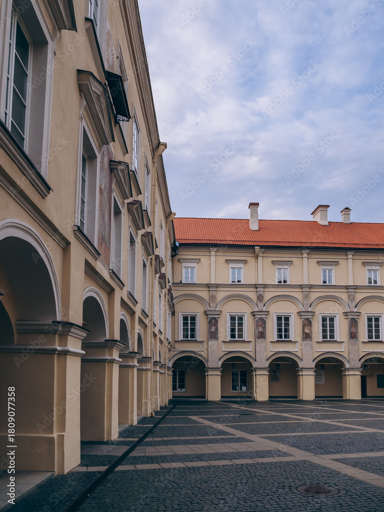 Fototapeta premium Сourtyard of Vilnius University