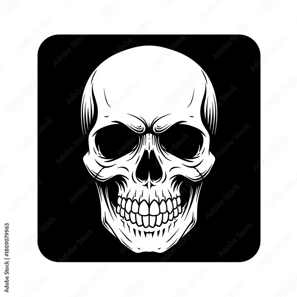 Fototapeta premium 黒き虚無の微笑み