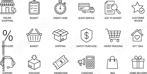 Black silhouette and line art vector icons of a hand and pointing finger, symbolizing clicking, tapping, interaction, modern touch screens, and user interface gestures.