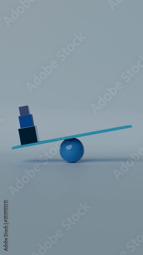 Satisfying Loop 3D animation perpetual