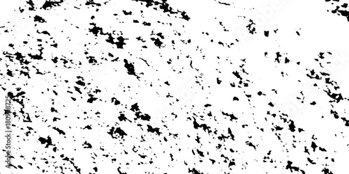 Distress urban overlay spotted concrete grain surface grainy noise rust wall grunge black splatter and white background. damaged chalk crack rough ink wall texture.	