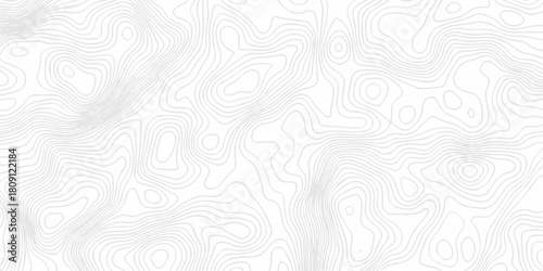 Abstract minimal pattern discovery vector topo map. creative discovery White wave grid stripe line map topography. vector geographic contour mounted map background.	