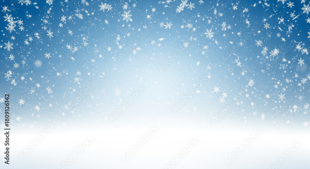 Fototapeta premium Snowflake background