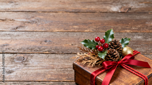 Christmas Tree Topper & Pine Cones Still Life 16:9