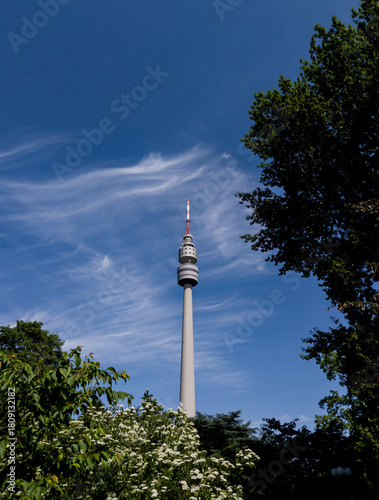  television tower in the Westfalen park of Dortmund
