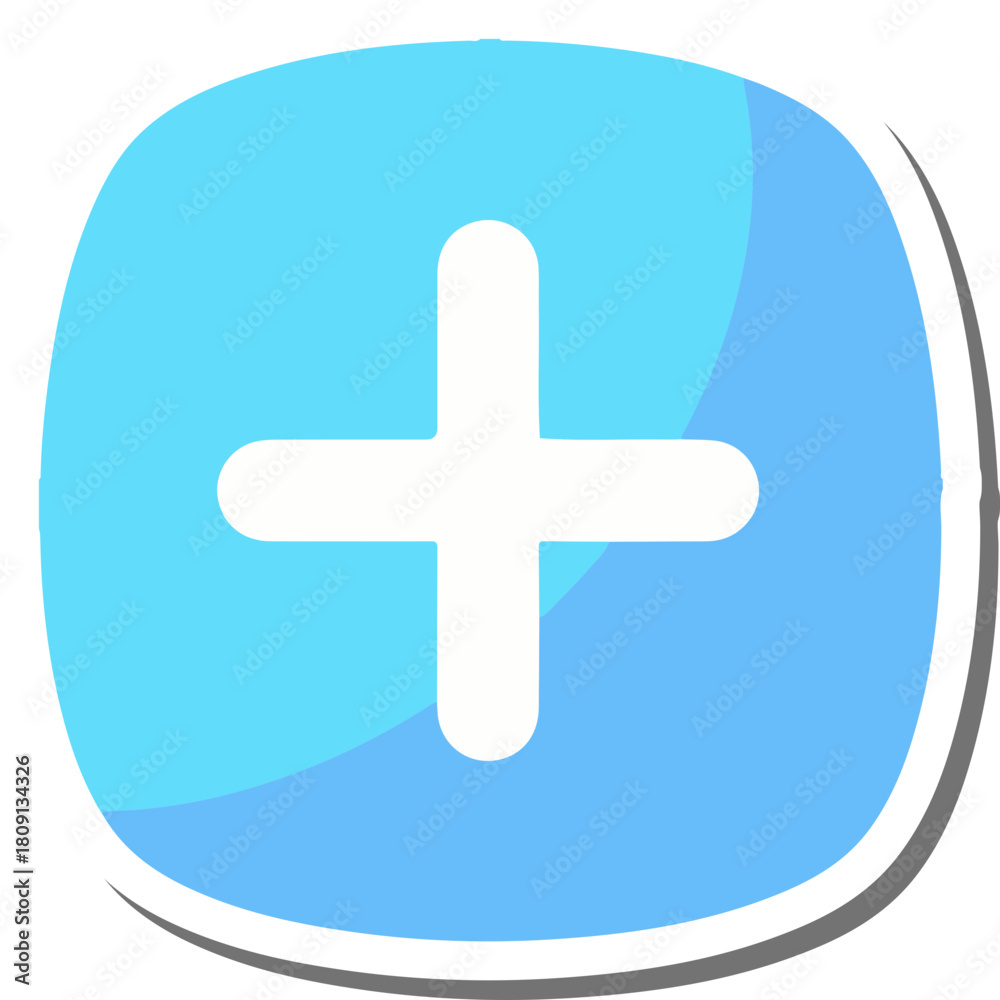 Fototapeta premium Flat Vector Icon Set: Business, Tech, & Digital UI/UX. Modern, Colorful Graphics for Finance, Location, Global Communication, Media, and Security