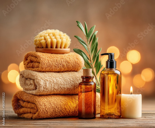 Hamam spa bright background