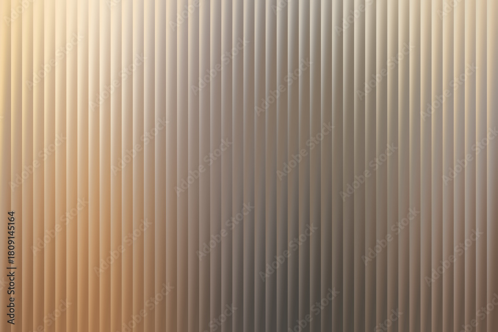 Obraz premium Textured Vertical Ribbed Glass Surface with Soft Light Reflections.
