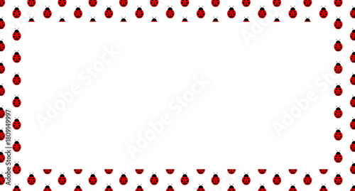 Candy cane christmas frame with blank space. Christmas border frame. Merry Christmas Candy cane rectangle frame card elements decoration. New Year picture frame ribbon. Xmas striped border