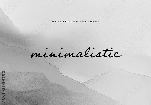 Minimalistic Watercolor Textures