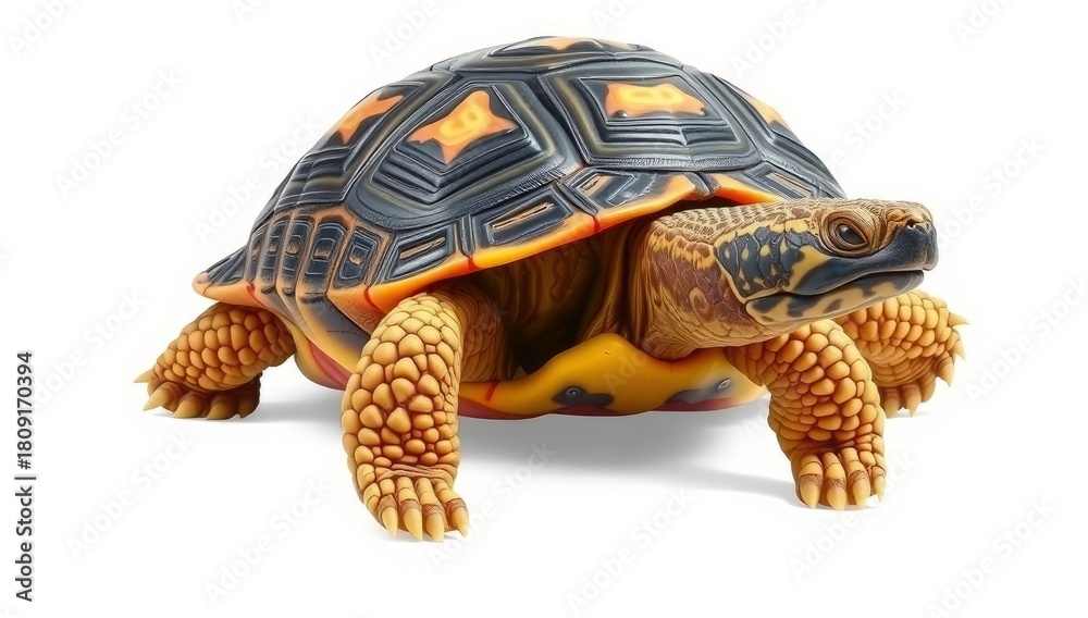 Fototapeta premium turtle isolated on white