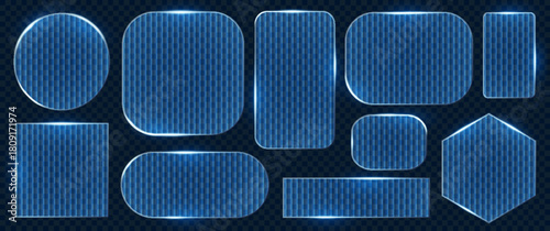 Polycarbonate plexi ribbed plate glass, rectangle transparent plastic, 3d texture mirror