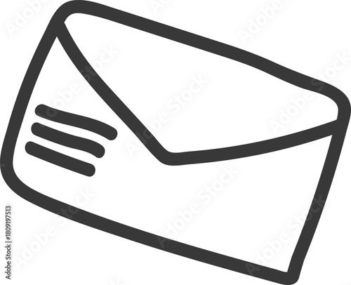 Envelope icon representing email and messaging communication