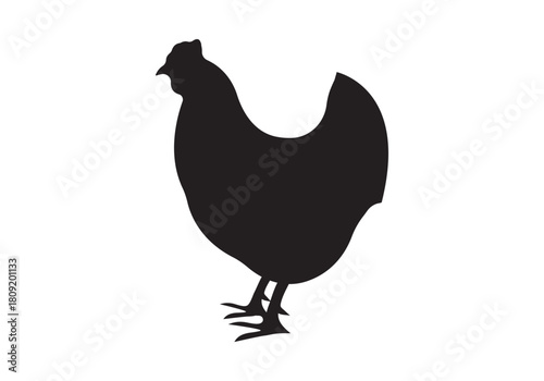 hen logo design chicken icon