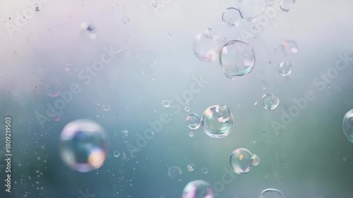 Wallpaper Mural Calm and Relaxing Underwater Air Bubbles Background. Torontodigital.ca