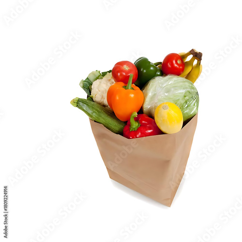 vegetables in a bag