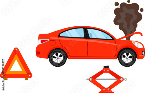 Car Insurance Flat Icon