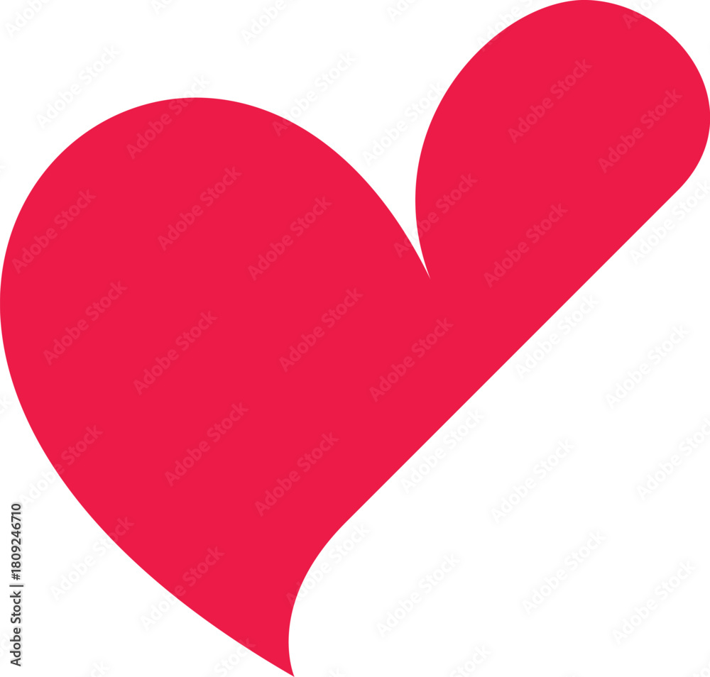 Obraz premium Heart Checkmark