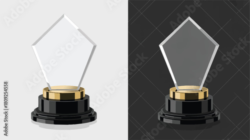 Gold silver and bronze medals on 3D metallic display