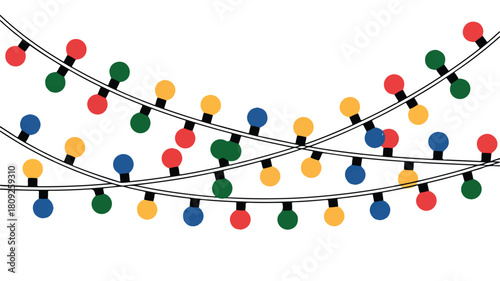 Abstract Christmas background with birds vector illustration