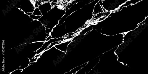 "Elegant black marble texture with striking white veins, perfect for backgrounds, luxury product design, interior surfaces, digital wallpapers, or sophisticated branding visuals."	