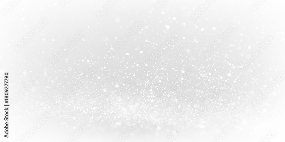 Obraz premium Gentle snowflakes fall silently against a transparent backdrop, evoking a tranquil winter scene. This serene moment captures the beauty of snowfall in a cozy environment.