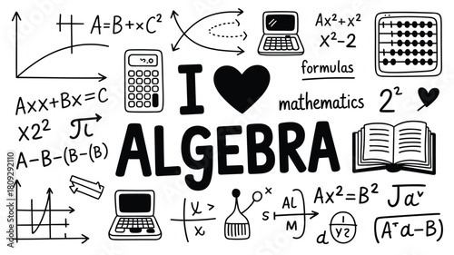 Math algebra equations formulas mathematics geometry calculus education study learning knowledge symbols