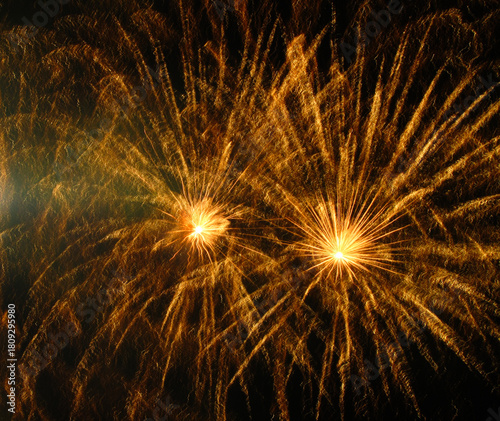 Obraz na płótnie Fireworks San Gionavi 2012